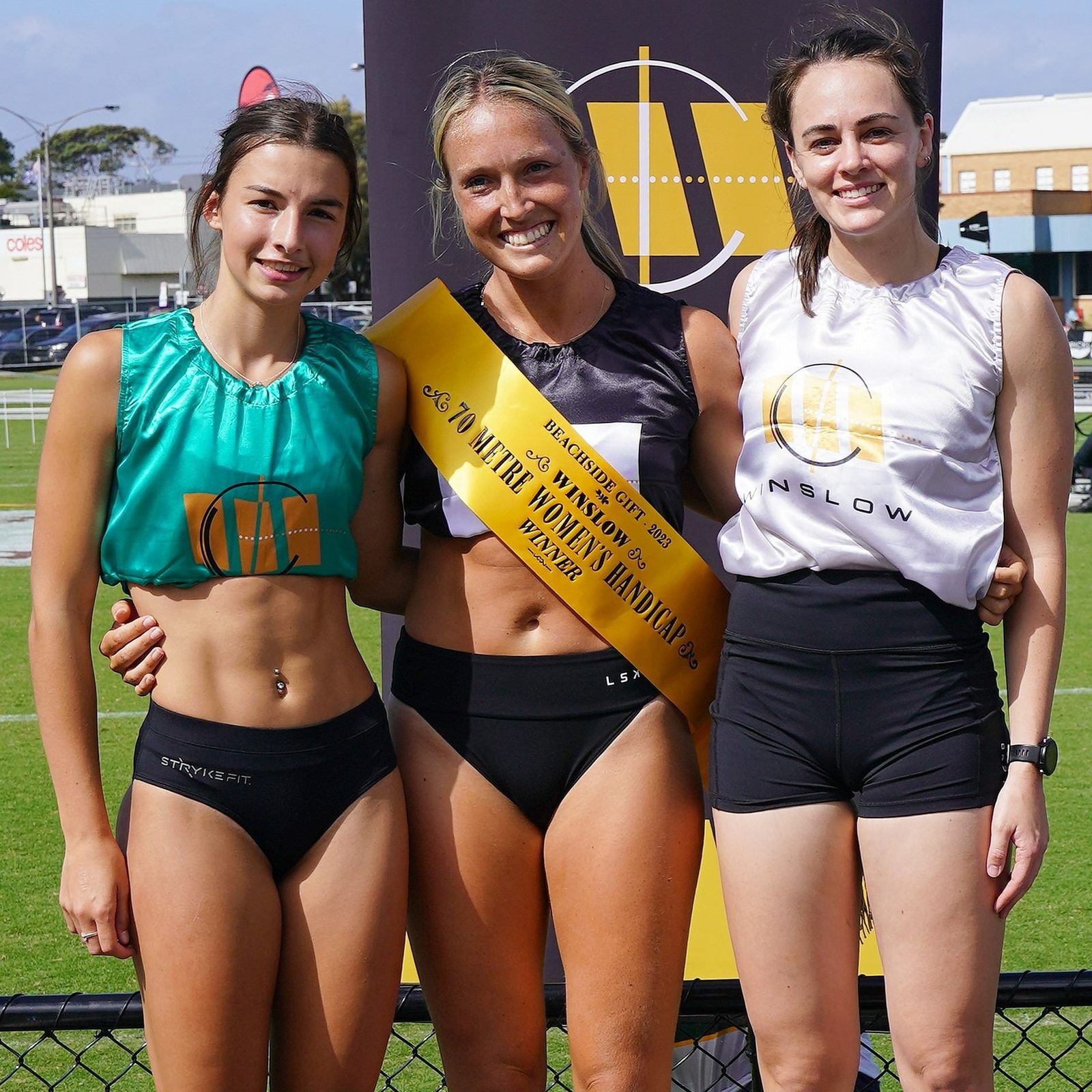 Winslow supports women’s Beachside Gift sprint