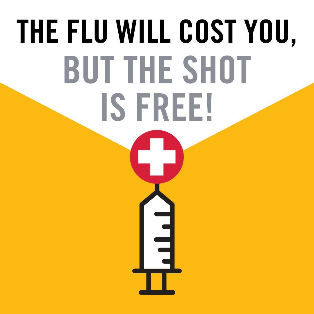 Complimentary flu vaccinations 2025