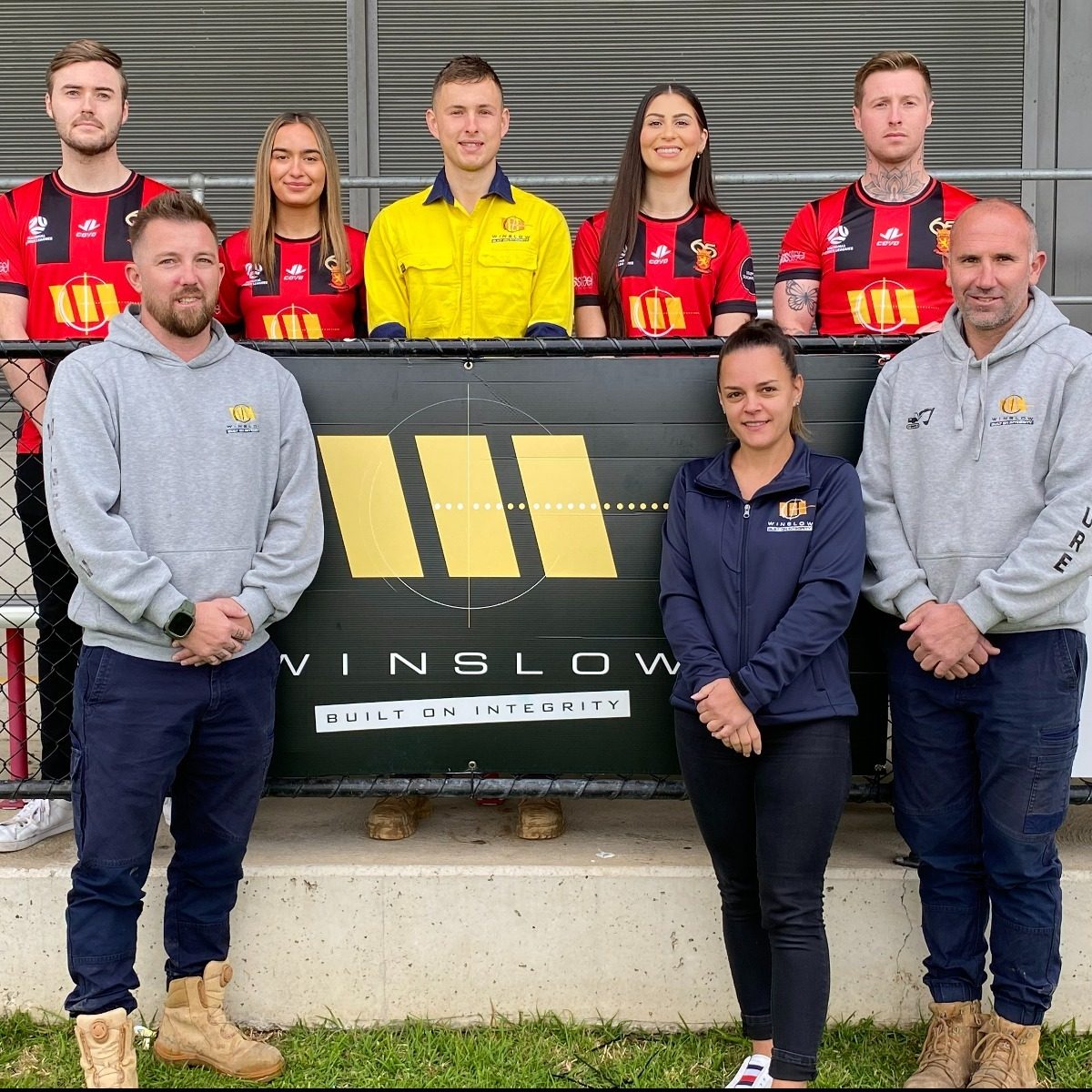 Geelong Lions kicking goals with Winslow