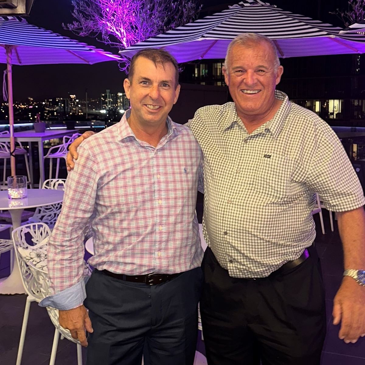 Queensland team celebrates Peter Reberger’s 25 years