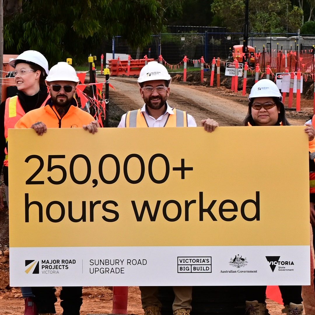 Sunbury team clocks up 250,000 hours