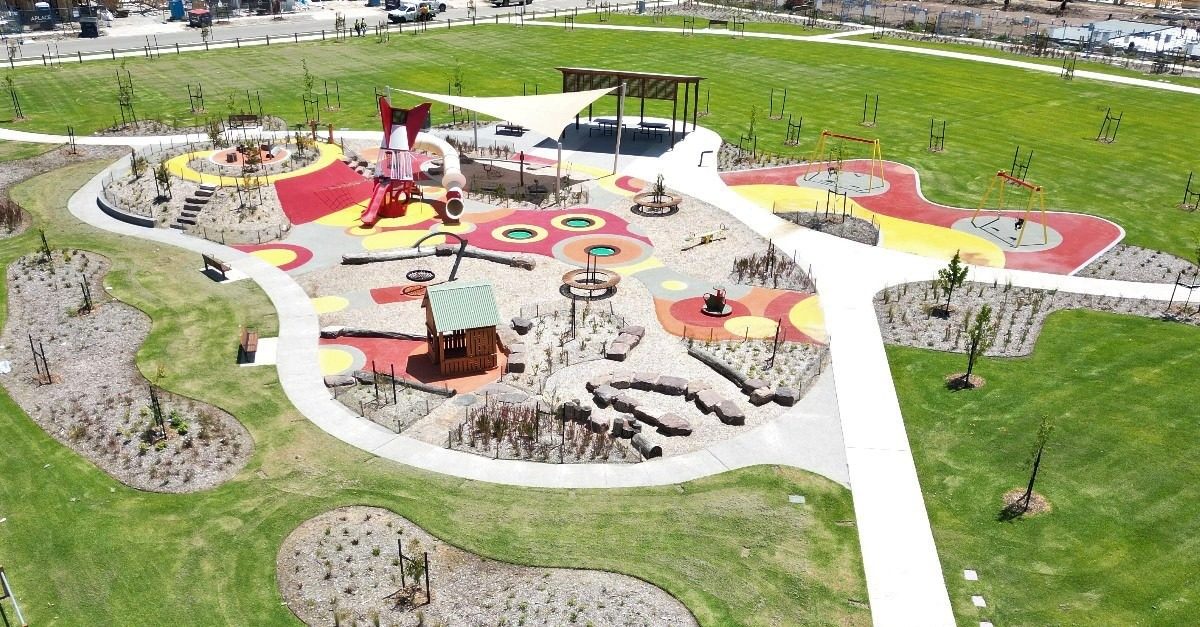 Landscaping team fills exciting new space