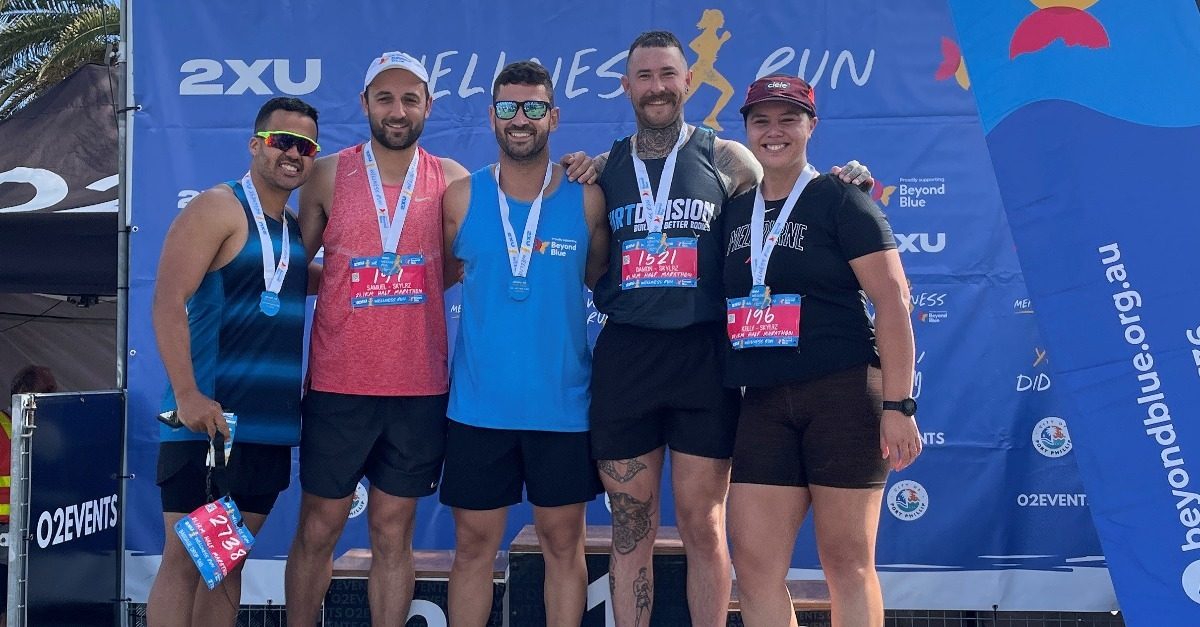 Team Winslow backs up for fun run