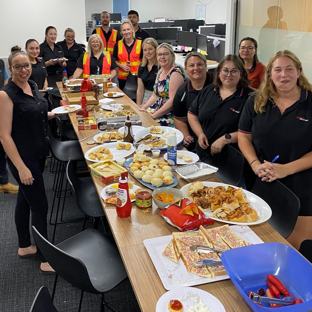 Trafman gathers for multicultural lunch