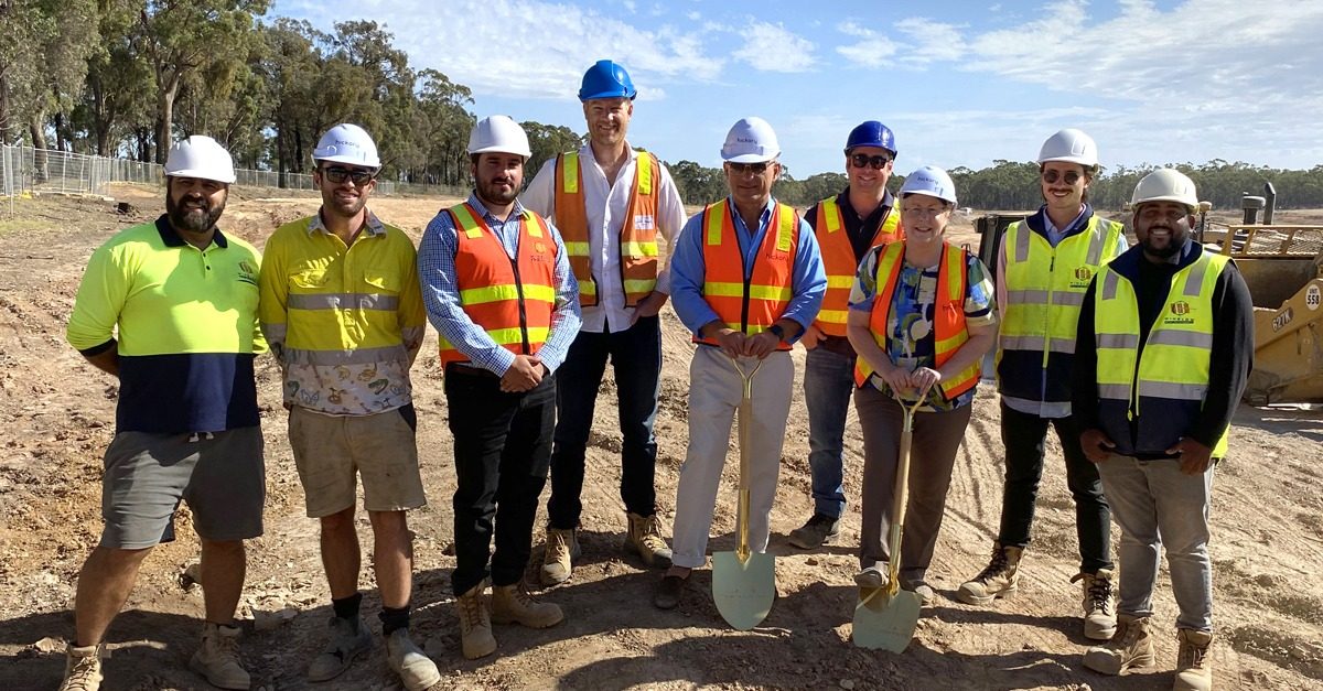 Ceremony for Bendigo industrial site
