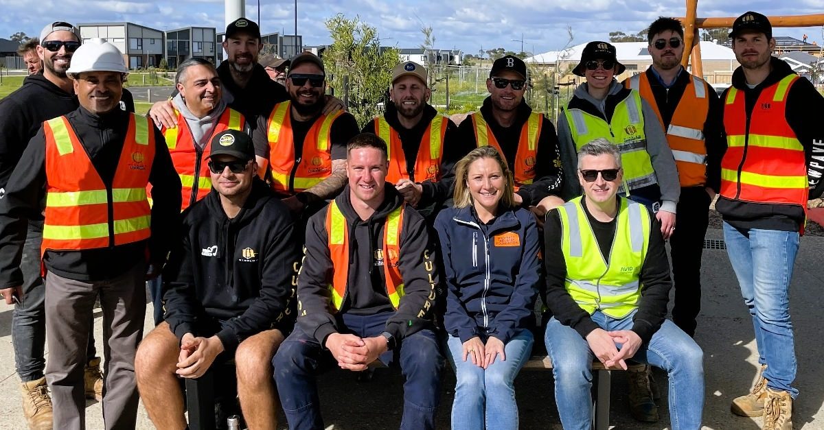 Hard Hats off to Medium Density team