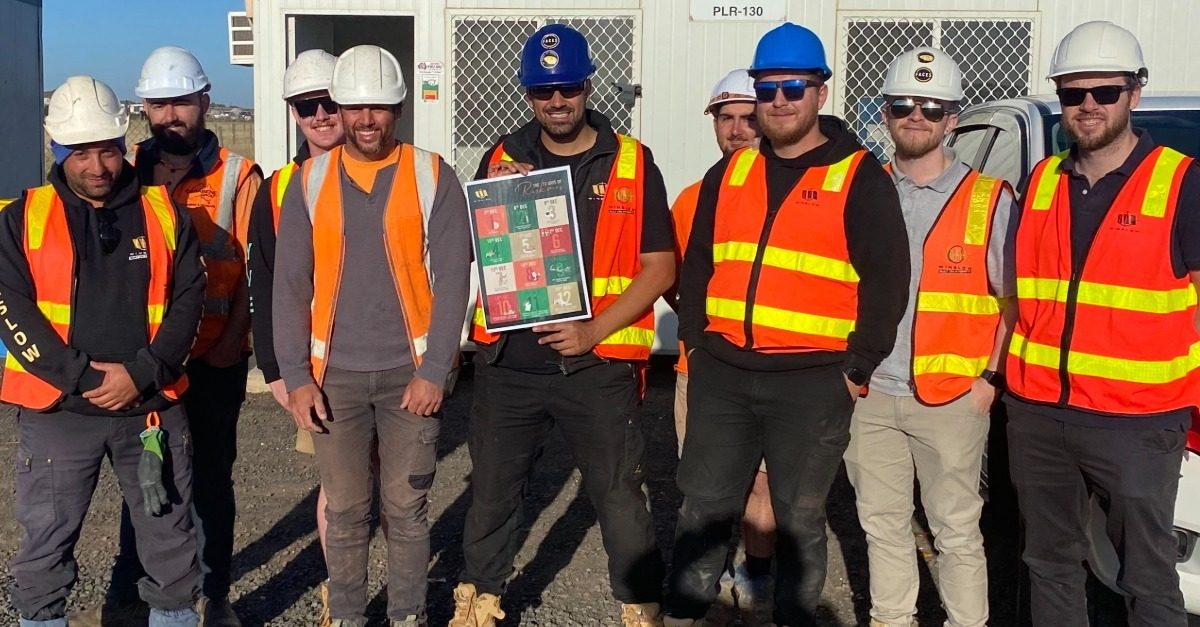 Riskmas spirit on site