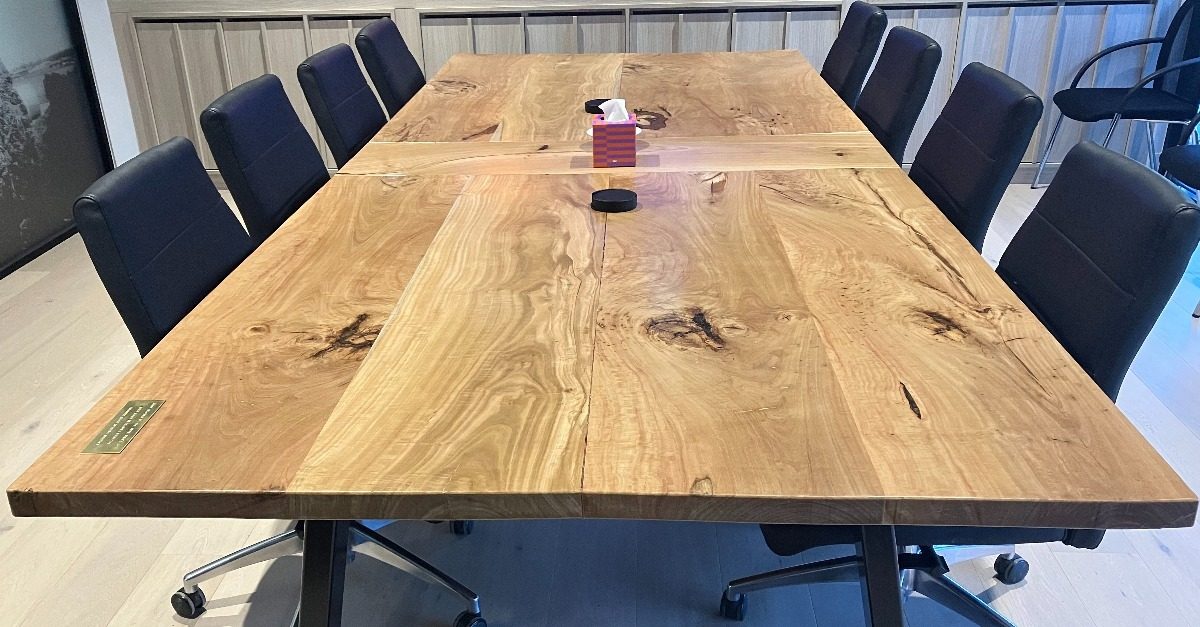 From Sunbury Road tree to boardroom table