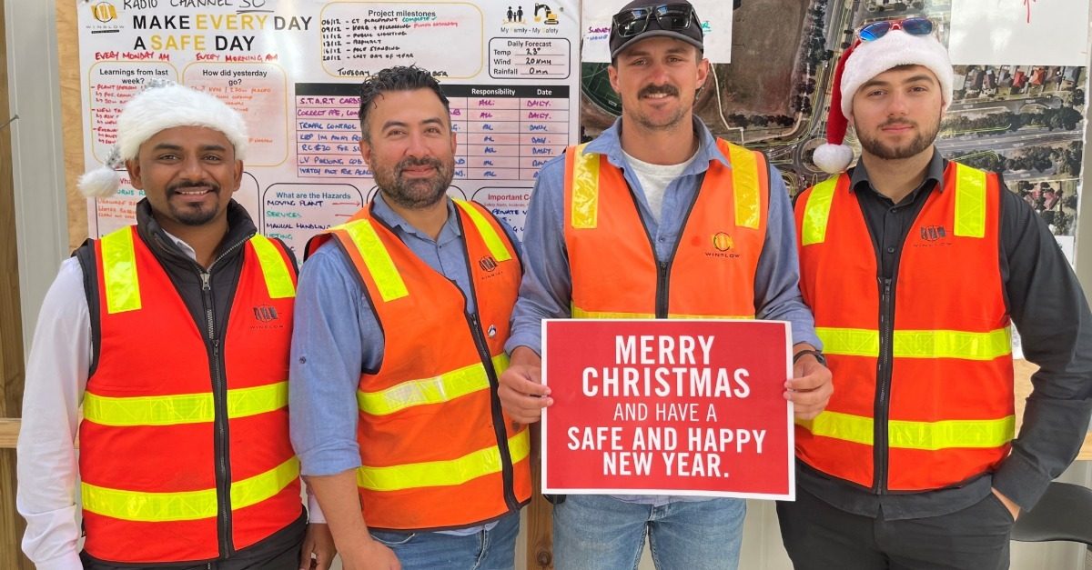 Christmas spirit around the Group