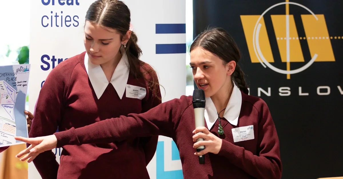 Queensland team joins peers to mentor Girls in Property