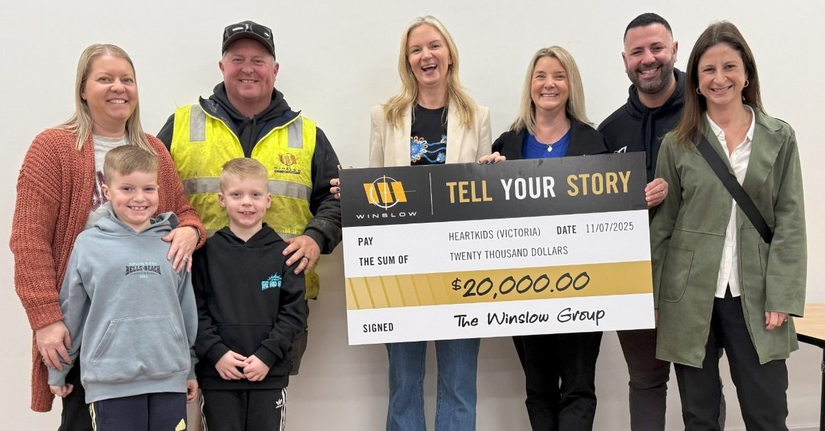 Donation a boost for HeartKids charity