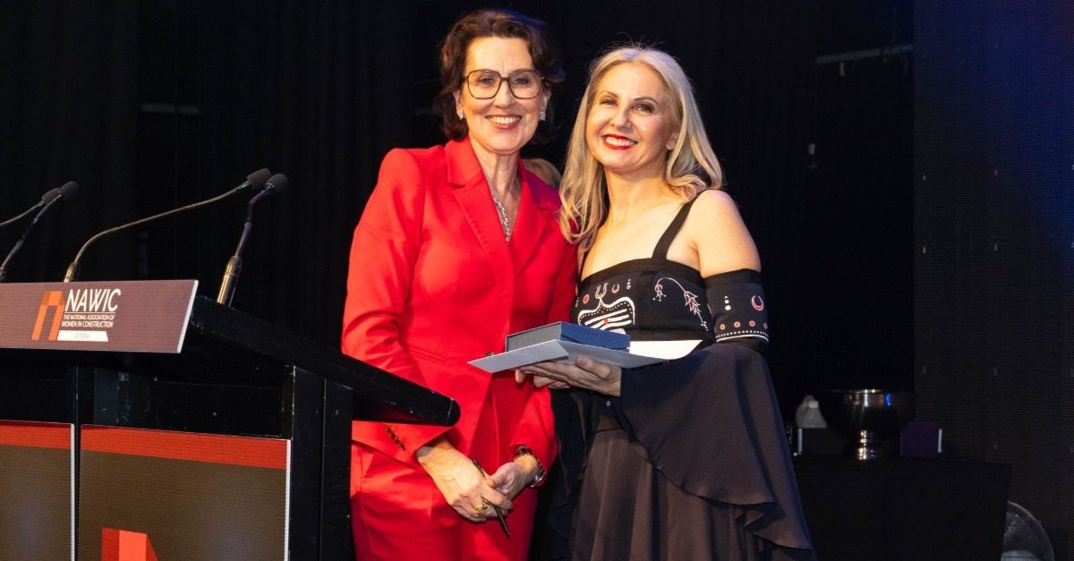 Gosia takes home NAWIC award for Project Delivery