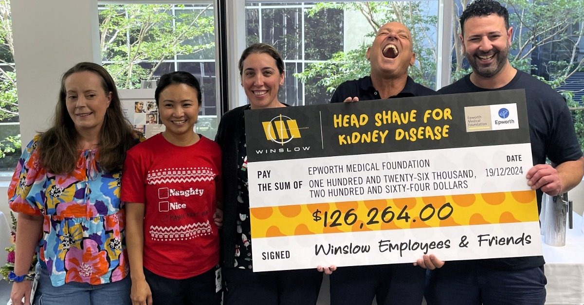 Winslow donation provides Epworth with Australian first