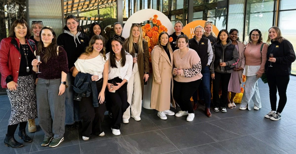 WOW mentors connect at Women in Leadership lunch
