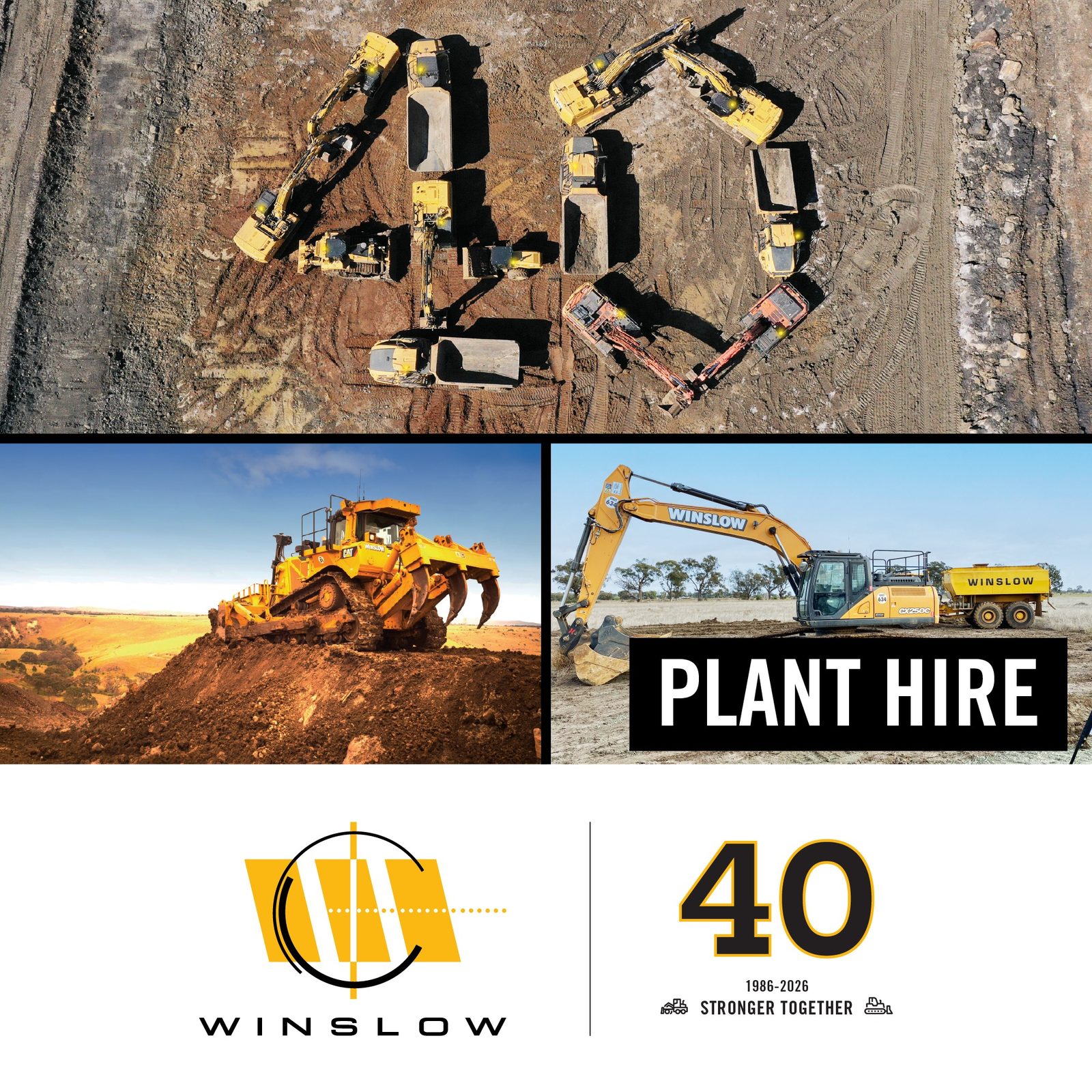 40 years plant hire post