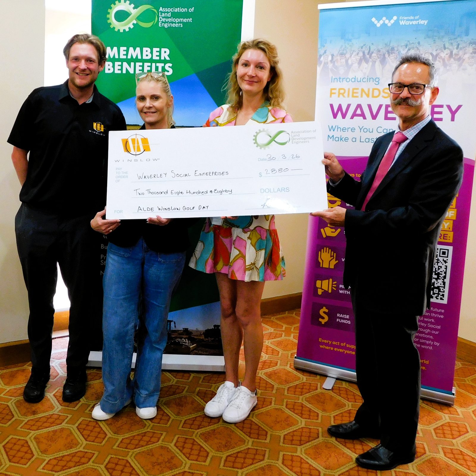 BIG Cheque presentation 7