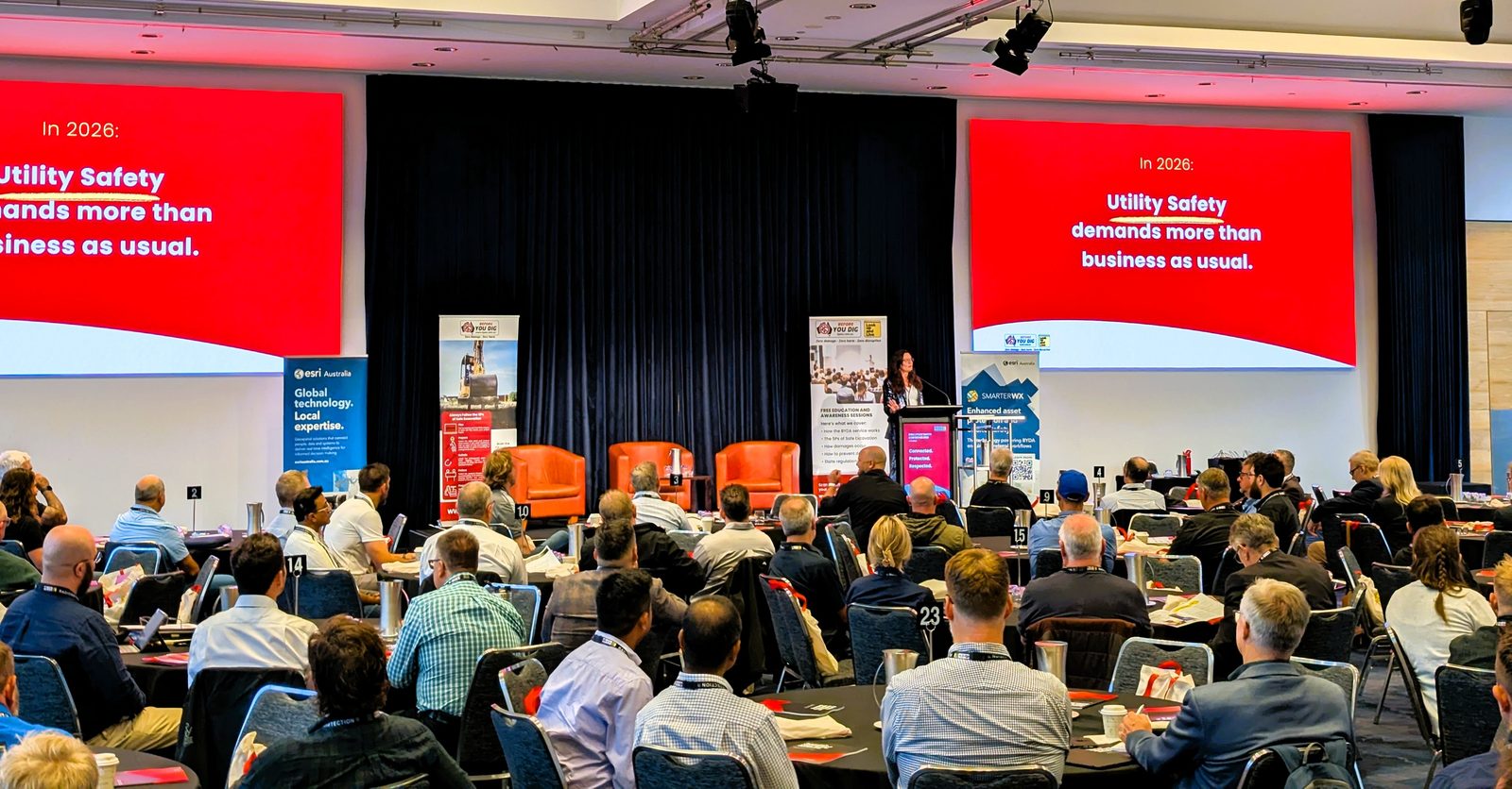 SMS joins peers at utility safety conference