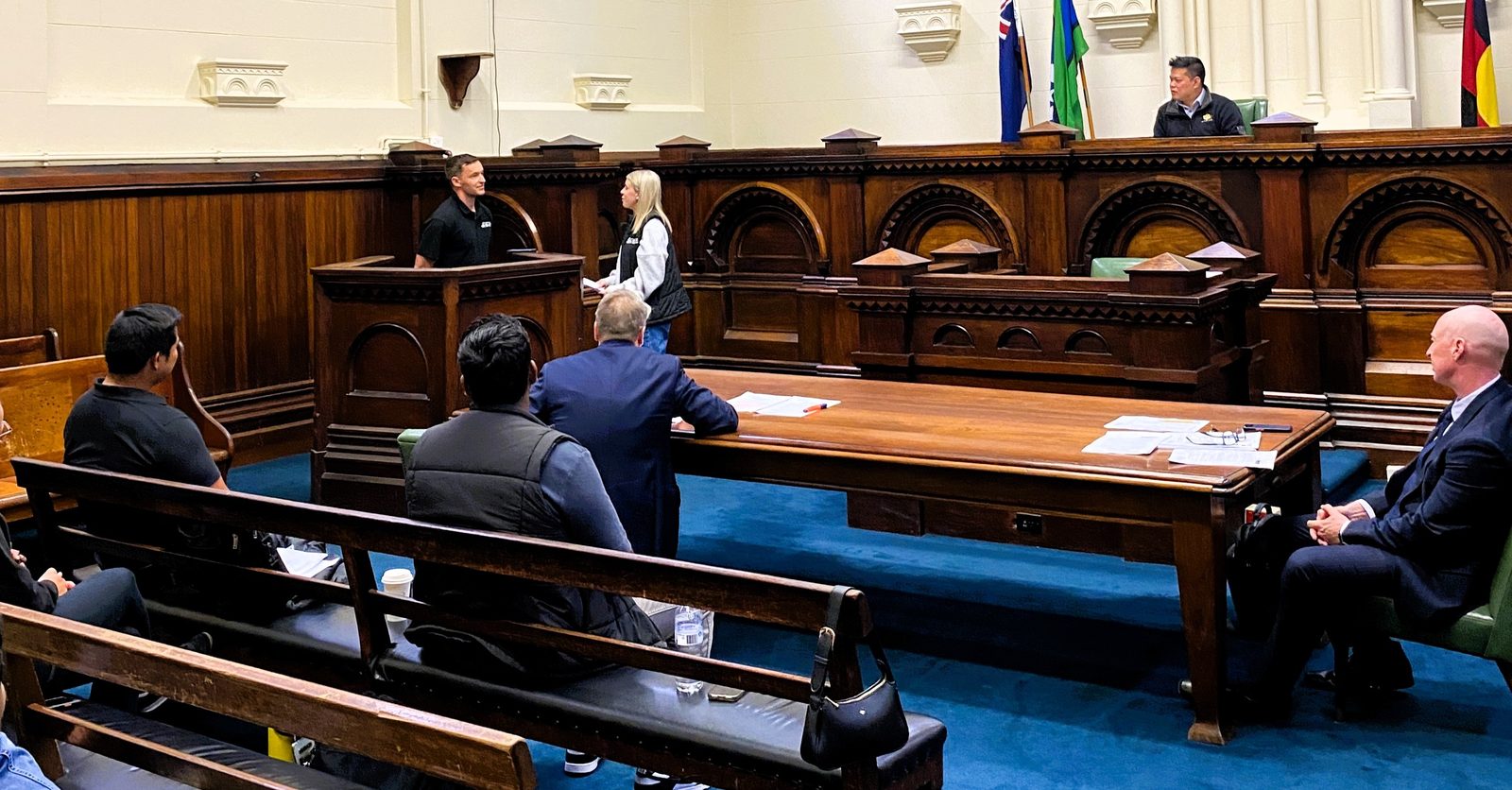 Mock trial delivers SMS reality check