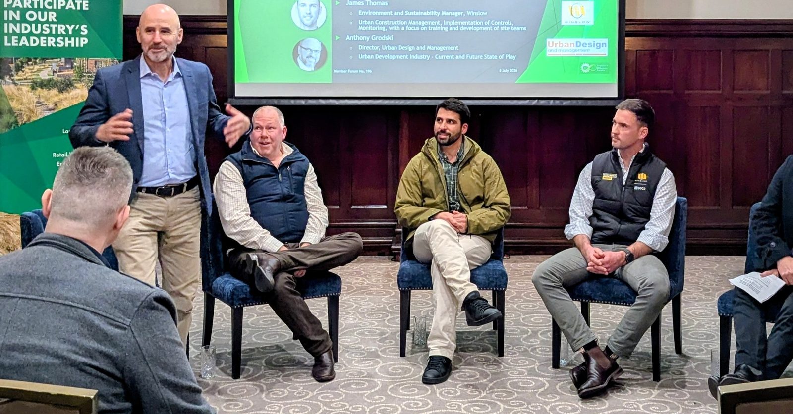 Winslow Environmental team joins peers on industry panel