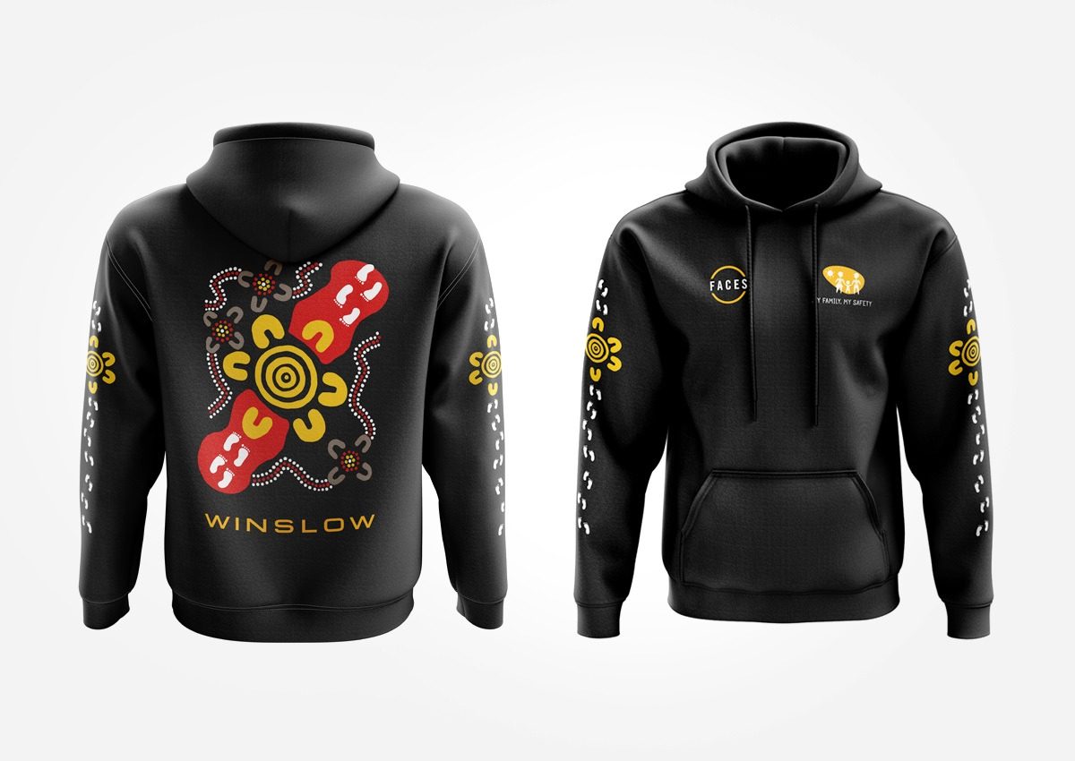 Let us walk together in our Indigenous Hoodie