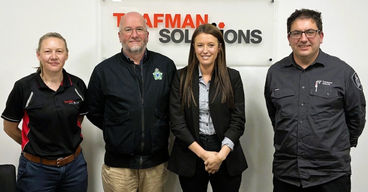 Trafman hosts DoT management team
